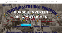 Desktop Screenshot of bv-perlach.de